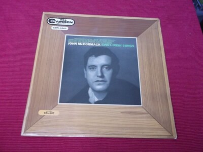 John McCormack:   Sings Irish Songs  UK  RCA Camden  LP