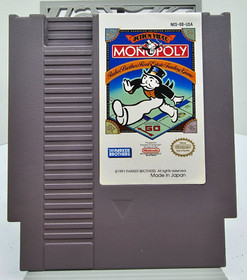 Monopoly (Nintendo Entertainment System, NES 1991) Complete in box CIB