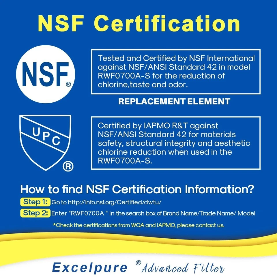 EXCELPURE DA29-00020B Fit for Samsung HAF-CIN, RF28HMEDBSR,DA97-08006A 2PACK - Image 3 of 4