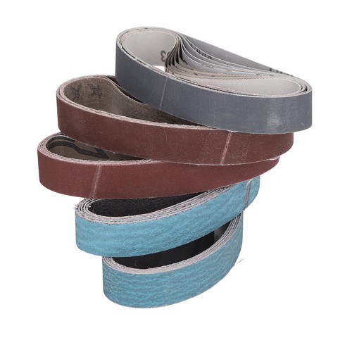 30x Sanding Belts Assortment Knife Sharpener Sandpaper Belt Set 1/2in 12in - Picture 11 of 22