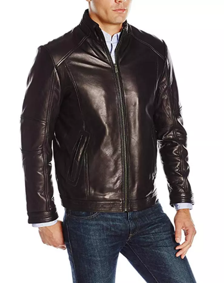 Boston harbour leather hot sale jacket