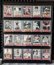 Red Sox Autographs 2001 Fleer 100th - Twenty in a frame