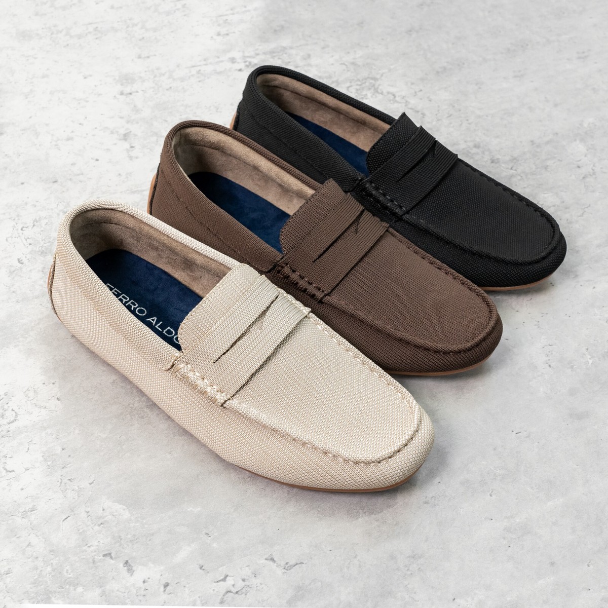 Ferro Aldo DAVE Men's Classic Moc-Toe Driver Loafers Shoes | eBay