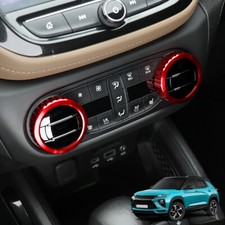 Red Air Conditioner Switch Button Knob Cover For Cherolet Trailblazer 2021-2025