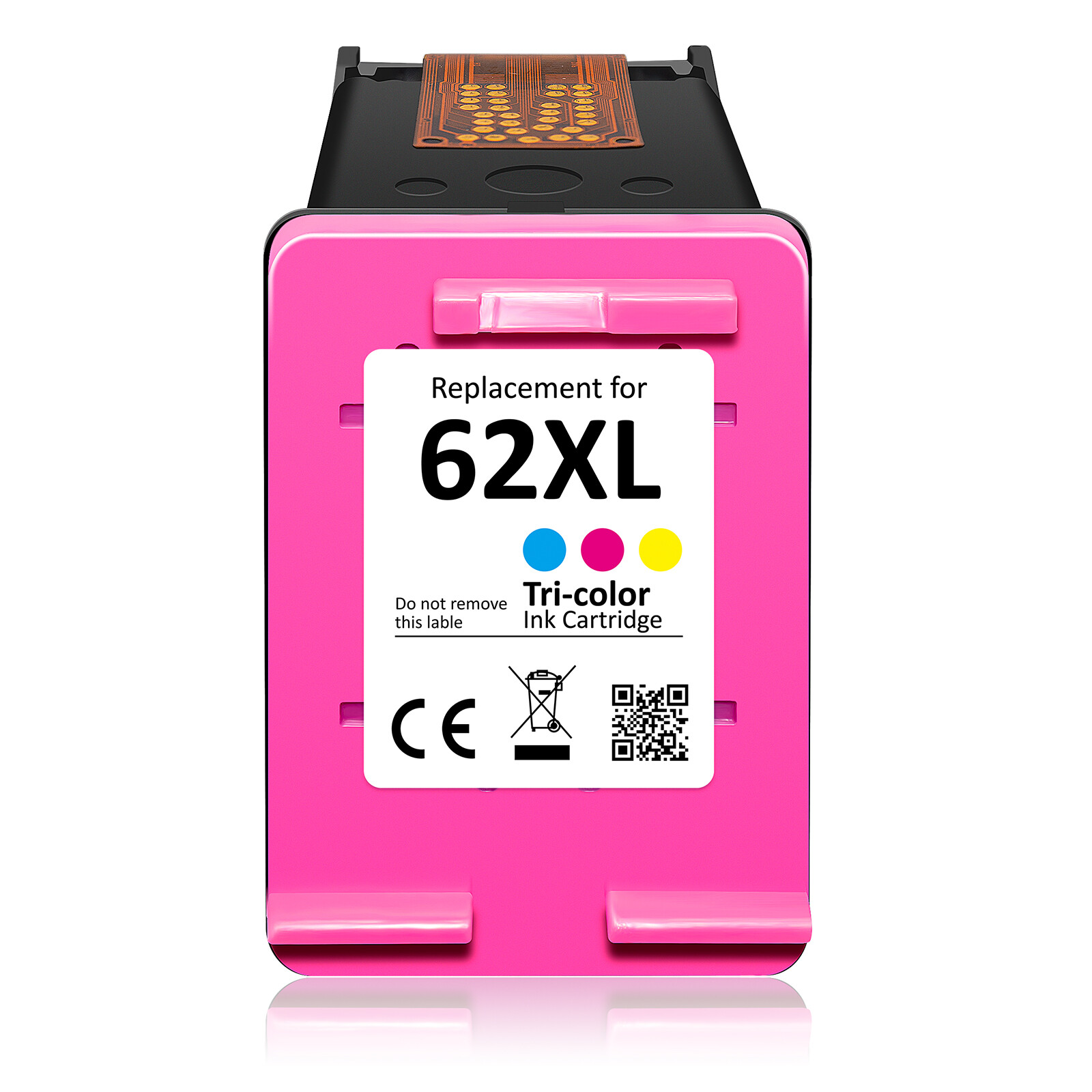 62XL Ink Cartridges for HP 62 XL Envy 7645 7640 5644 5540 OfficeJet 200