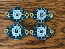 4 New Can Capacitor Replacement Adapter Mounts to replace 1 3/8" FP Can Caps