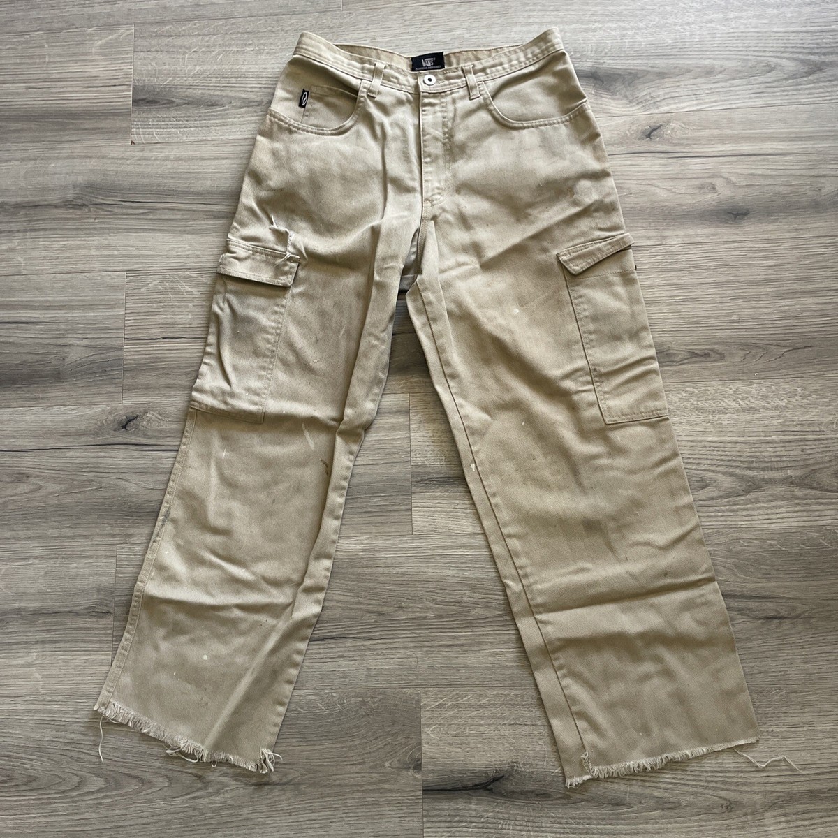 【DISCERNMENT】Ashed vintage cargo PT Vintage Vans Cargo Tan Pants Mid 90's | eBay