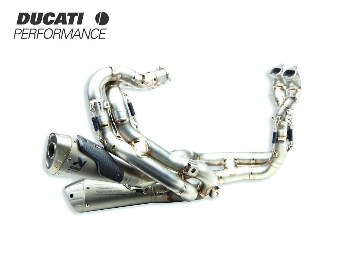 AKRAPOVIC マフラー Ducati パニガーレV4 S Complete Racing Exhaust Akrapovic Ducati Panigale V4 / S / R
