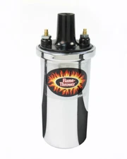 Chrome Pertronix 40001 Flame-Thrower Coil 40,000-Volt 1.5-Ohms Oil Filled Can