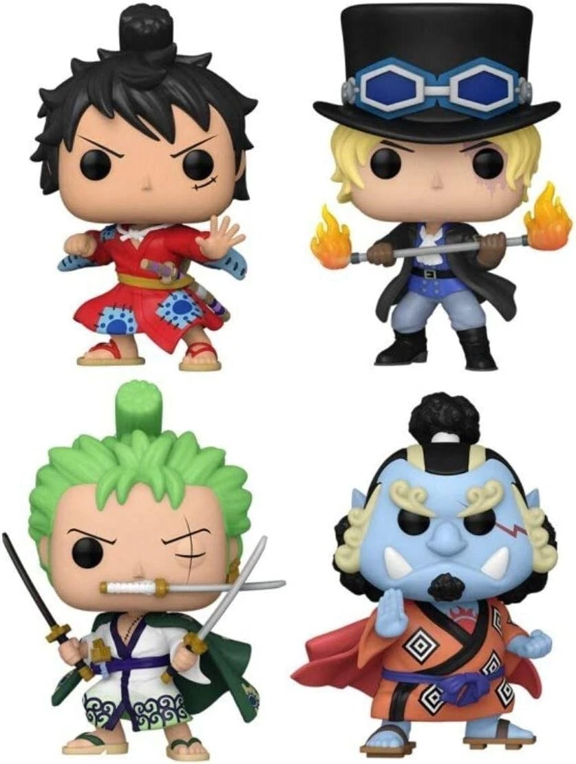  Funko Pop! Animation: One Piece 4 Pack (GW)(Exc