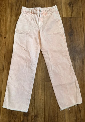 Art Class Girl’s Pink Cargo pants with frayed bottoms Size 7 - Picture 4 of 18