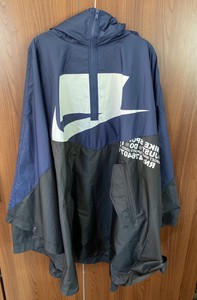nike woven poncho