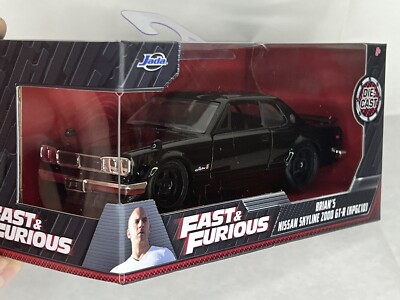 Fast and Furious Brians Nissan Skyline 2000 GT-R KPGC10 1/32 Jada - portofrei