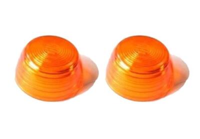 2x JMP Blinkerglas orange für Honda CB 125 CJ 360 CL 250 CM CX CY XL Z