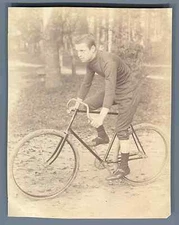 Vintage print gentleman riding bike. Vintage bike. old bike.  print d&