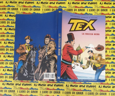 TEX HISTORICAL COLLECTION COLOR COMICS No. 36 The Black Arrow BONELLI (AF1)