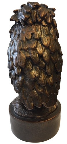 Estatua de búho de Giambologna jardines de los Medici renacimiento italiano realista 6,75H - Imagen 3 de 3