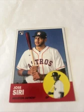 2022 Topps Archives Jose Siri Houston Astros Rookie # 66