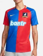 Nike AFC Richmond Ted Lasso Soccer Jersey Red Blue Men’s Size M  FD2361-449 NWT