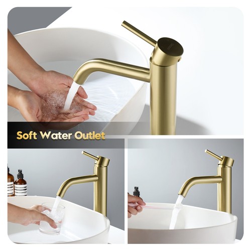 Decaura Mixer Tap Brass Bathroom Basin Vanity Faucet Single Handle Tapware WELS - Picture 48 of 110