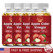 Nature's Live Apple Cider Vinegar Capsule Maximum Immune Strength ACV Supplement