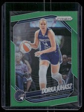 2025 Panini Prizm WNBA #109 Dorka Juhasz Green Prizms