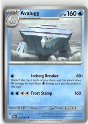Avalugg 024/086 Chaos Rising Uncommon