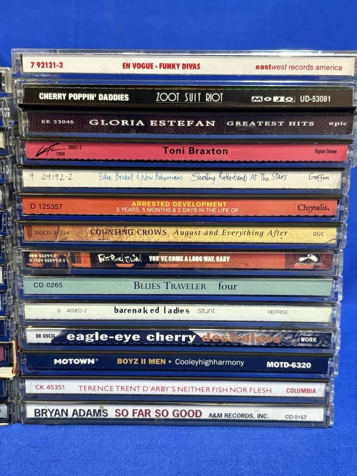 CD Lot Of 27 CDs 90’s Pop Music 90s Alternative Rock R&B Fiona Apple En Vogue Foto 4 de 4