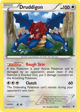 Druddigon 89/101 Rare Noble Victories Pokemon MP