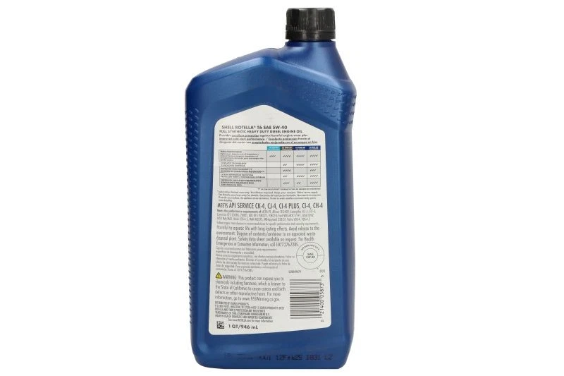 Fits MOPAR 550049479 Engine Oil 5W40 0,946l Shell Rotella 550049479 E ⭐UK Stock⭐ - Image 2 of 4