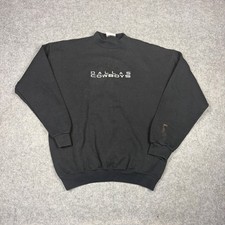Vintage Majestic Dallas Cowboys Sweatshirt Mens Large Black 90s NFL Made in USA