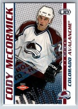 2003-04 Pacific Heads Up Hobby Limited /250 Cody McCormick #109 Avalanche