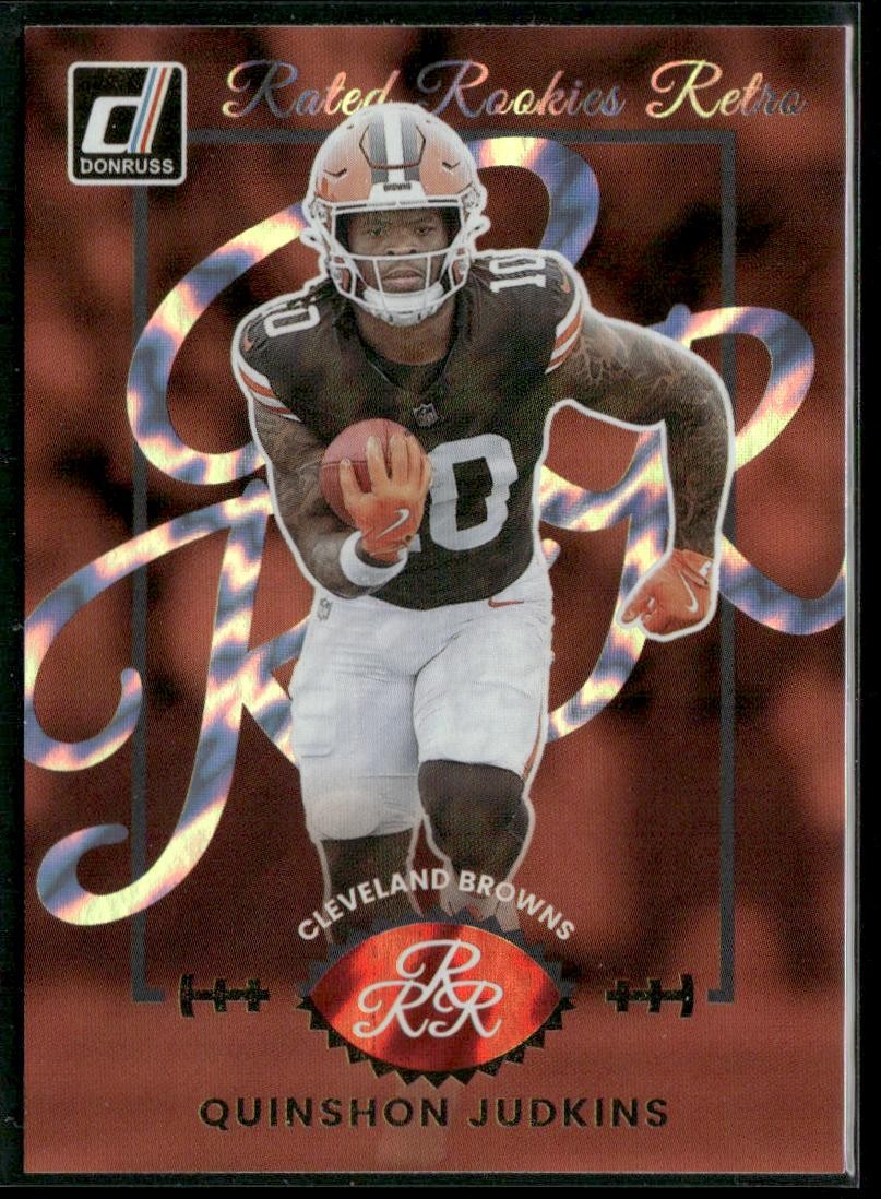 2025 Donruss #5 Quinshon Judkins Rated Rookies Retro