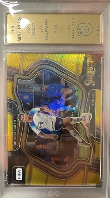 Panini 2022-23 Select FIFA Jude Bellingham #212 Gold Prizm /10 GSG 9.5