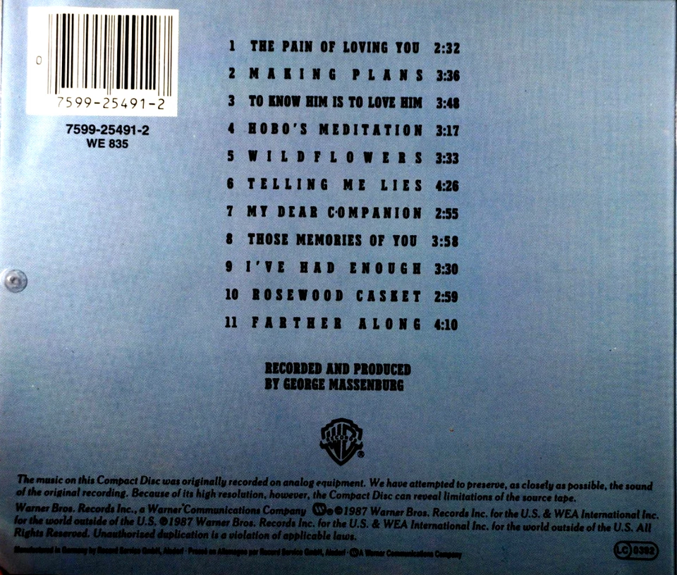 Dolly Parton, Linda Ronstadt, Emmmylou Harris - Trio - CD, VG - Image 2 of 2