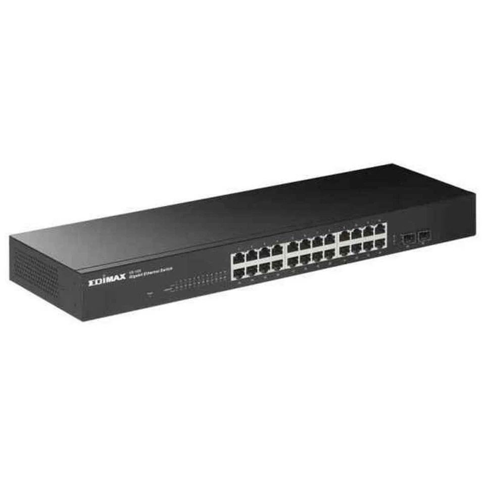 Schalter für das Netz mit Schaltschrank Edimax GS-1026 V3 Gigabit Ethernet 52 - Bild 2 von 3