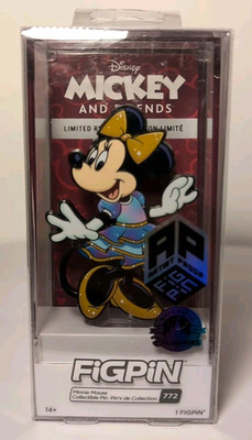 FiGPiN Disney Parks - Minnie Mouse WDW 50th #772 AP (Artist Proof) *LOCKED*