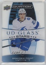2023-24 Upper Deck Ovation UD Glass Stars Brayden Point #GS-21 1kx2
