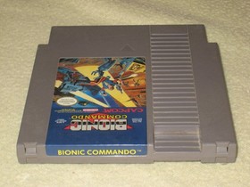 Bionic Commando, Blaster Master, Robocop, Cabal for NES Authentic. Nintendo MINT