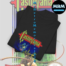 NEW ALL  3 CASTLEVANIA NES  BOX ART DESIGN T-SHIRT 2 COLORS S-5XL I , II or III