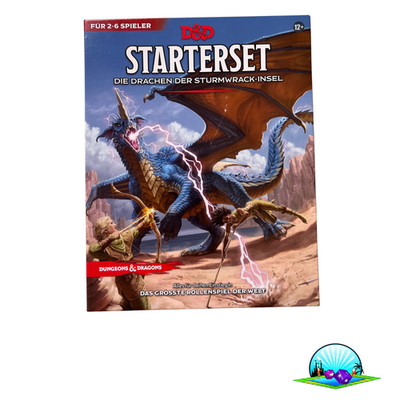 Dungeons & Dragons Starterset D&D DND Drache der Sturmwrackinsel - Unbespielt