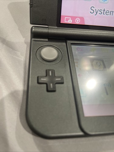 New Nintendo 3DS XL Gray Black Console US Version Top IPS Screen - Picture 6 of 8