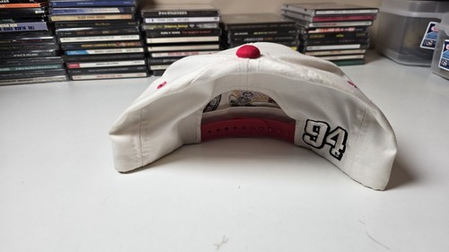 Nascar McDonald's Bill Elliott 94 Racing Team Red Hat Cap Vintage Kudzo Snapback - Picture 4 of 5