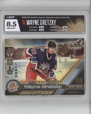 1998-99 Pacific Aurora Atomic Laser Cuts Wayne Gretzky #13 HGA 8.5 HOF 2cb