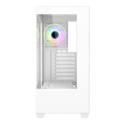 CiT Sense Blanc Double Panneau Verre Trempé ATX PC Gaming Case CIT-SENSE-W - Photo 11/11