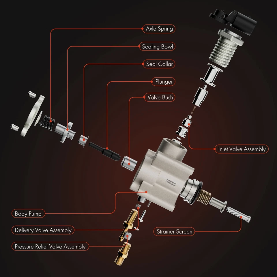 Bomba de combustible de alta presión para Honda CR-V 2015-2016 Accord 2015-2017 Acura TLX ILX Foto 4 de 4