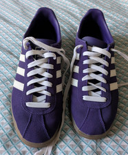 Adidas Munchen Purple & White Size 10. Superb condition