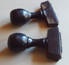 2 alte Stempel Büro, Geschäft Elektrogeschäft Handwerk um 1920 💥