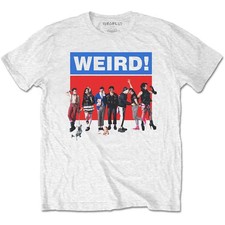 Image of Yungblud T Shirt Weird Logo new Official Mens White