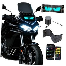 Devil Eye Lights for Motorcycle 7"x3" LED Eyes for Car Windshield